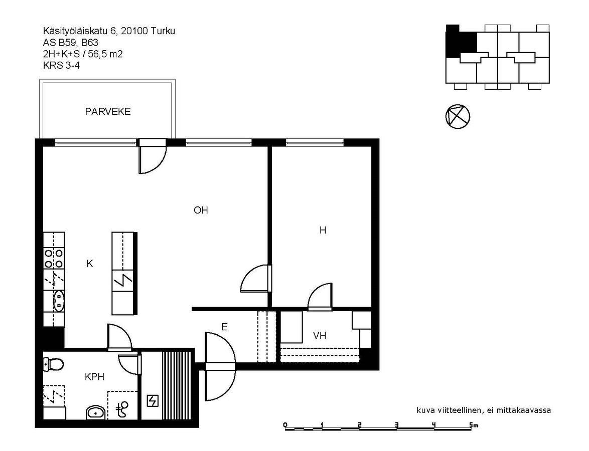 City Apartments Turku - 1 Bedroom Apartment With Private Sauna Exteriér fotografie